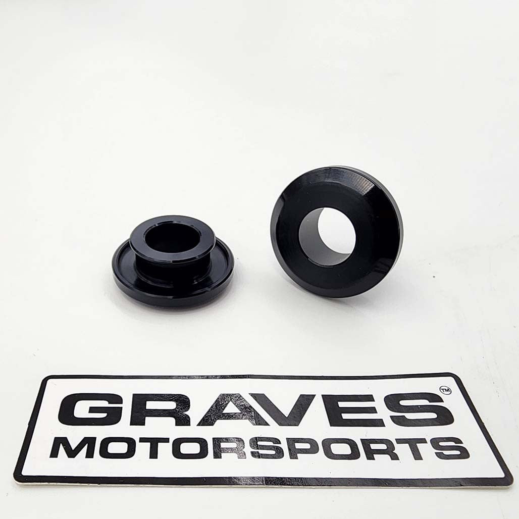 Graves Motorsports WORKS Kawasaki ZX-4RR Front Wheel Captive Spacers Kit