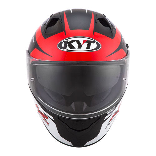 Capacete Fechado Kyt Nf-r Xavi Fores 2021 Matt Black / Red é na Z3 Motos sua melhor Opção em