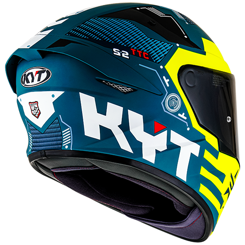 KYT TT Course Fuselage Matte Yellow – Pit Lane Moto