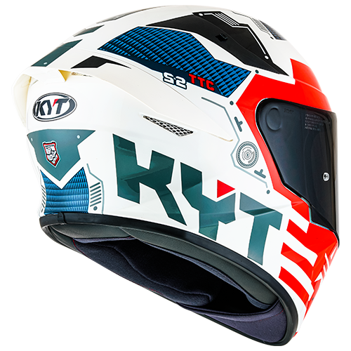 KYT TT-course Lサイズ KYT TT Course Fuselage Red – Pit Lane Moto