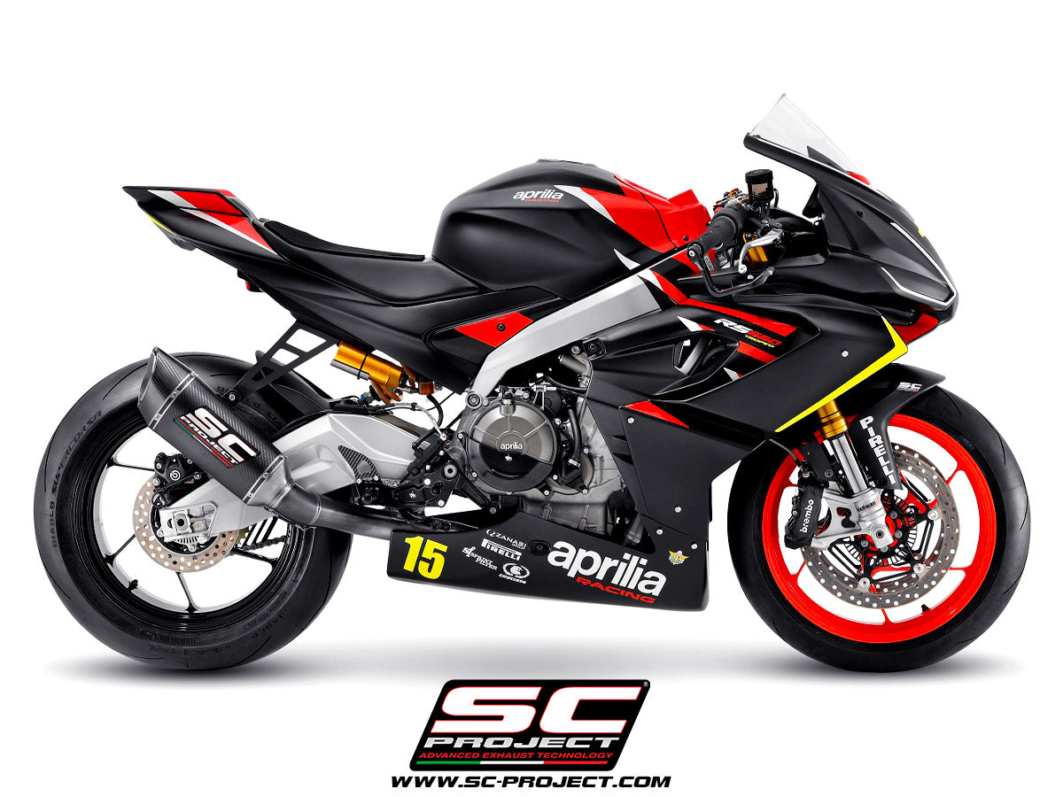 スプラスリー Spark Grid-O Titanium Full Exhaust '21-'23 Aprilia RS 660