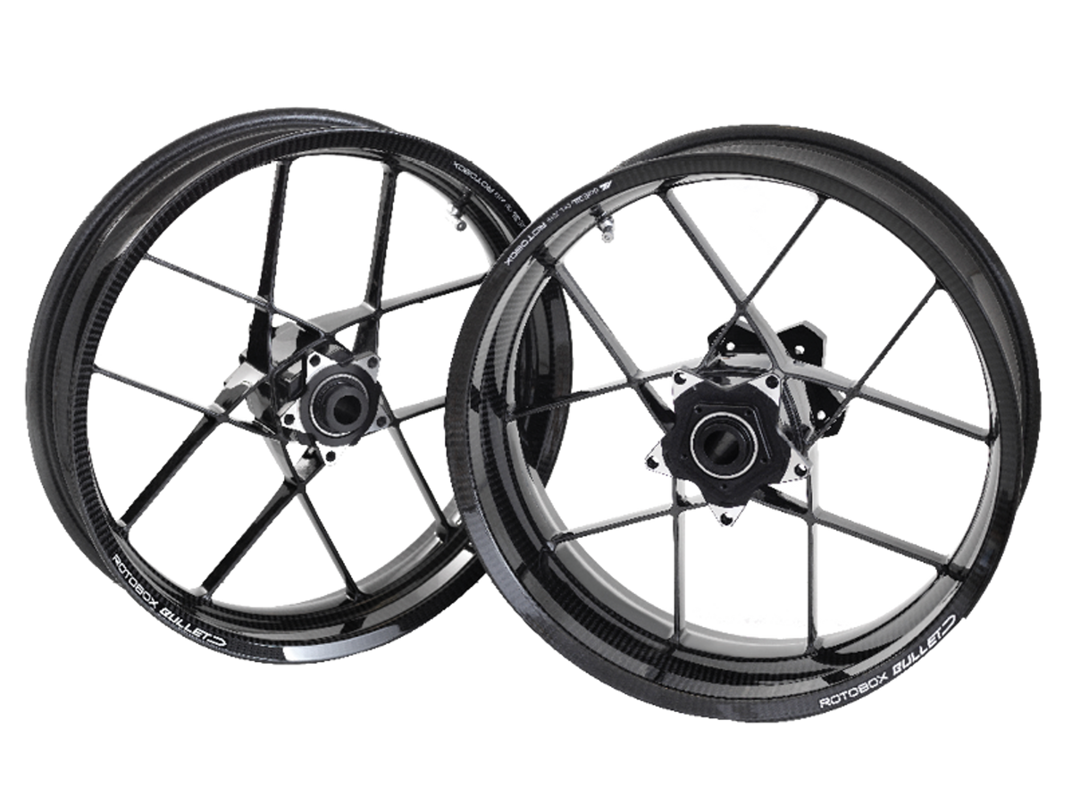 Rotobox Kawasaki ZX-14R Carbon Fiber Wheels (Front & Rear Set Rotobox Kawasaki ZX-14R Carbon Fiber Wheels (Front & Rear Set