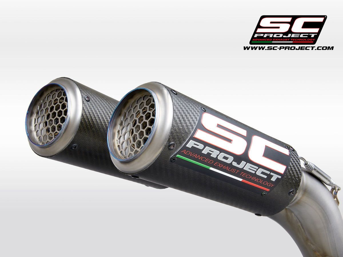 CR-T Exhaust by SC-Project Ducati Hypermotard821 ハイパーモタード CR-T Exhaust -