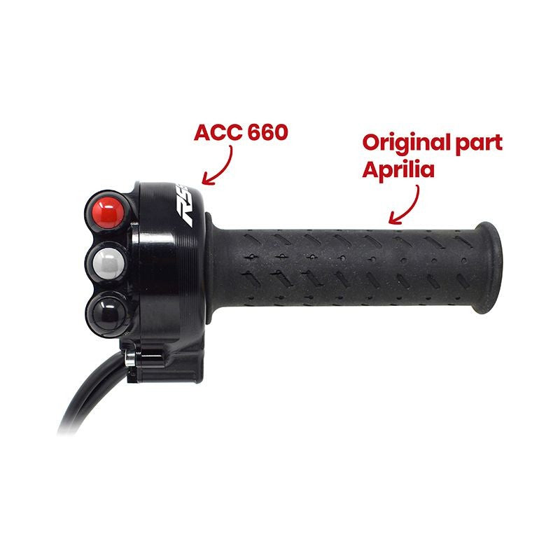 Jetprime Aprilia RS 660 / Tuono 660 Right Hand Race Throttle