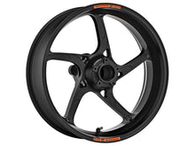 Load image into Gallery viewer, OZ Racing - PIEGA R Aluminum 5 Spoke Wheel SET - Matte Black - Aprilia RSV4