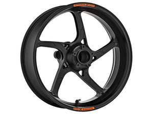 OZ Racing - PIEGA R Aluminum 5 Spoke Wheel SET - Matte Black - Aprilia RSV4