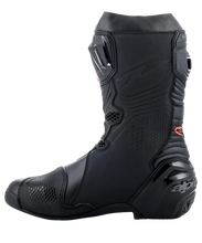 Load image into Gallery viewer, Alpinestars Supertech R Boots - Black/White/Red Fluo/Yellow Fluo