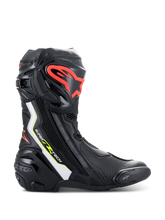 Load image into Gallery viewer, Alpinestars Supertech R Boots - Black/White/Red Fluo/Yellow Fluo