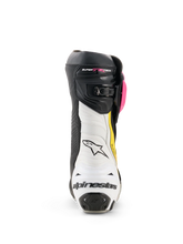 Load image into Gallery viewer, Alpinestars Supertech R Boots - Black/Magenta/White/Yellow Fluo