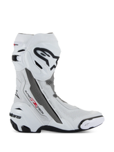 Load image into Gallery viewer, Alpinestars Supertech R Vented Boots - White/Mid Gray/Black