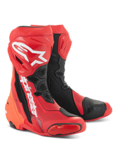 Load image into Gallery viewer, Alpinestars Supertech R Vented Boots - Bright Red/Red Fluo