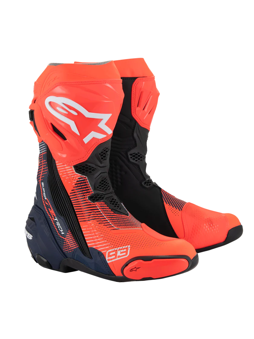Alpinestars MM93 バイク用ブーツ 9.5 Alpinestars Supertech R LE MM93 - Marc Márquez Boots – Pit Lane Moto