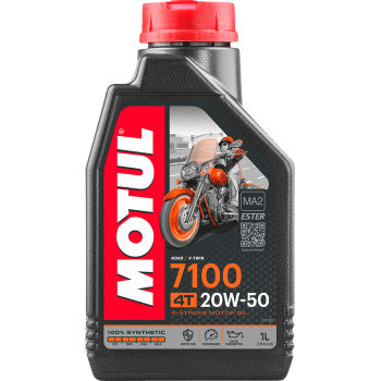 Motul 7100 Synthetic 4T Engine Oil 20W-50 1L