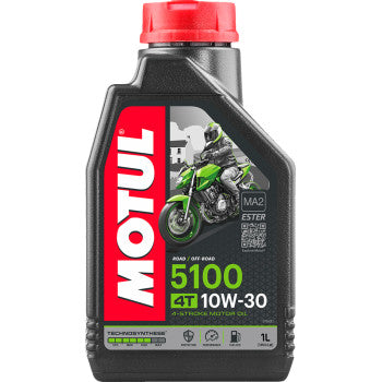 Motul 5100 Synthetic Blend 4T Engine Oil 10W-30 1L