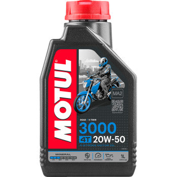 Motul 3000 Mineral 4T Engine Oil 20W-50 1L