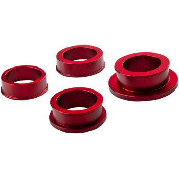 DRIVEN RACING Wheel SpacerS - Captive - Red - '13-'24 Kawasaki ZX-6R