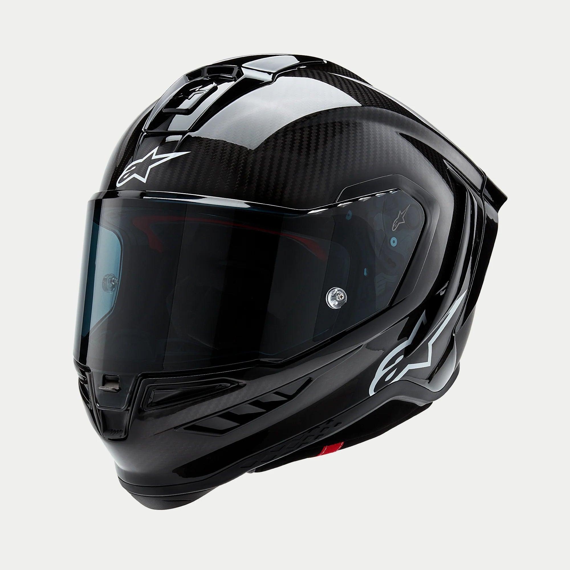 Alpinestars Supertech R10 Solid Carbon Black Helmet S Alpinestars Supertech R10 Solid Carbon Black Helmet S