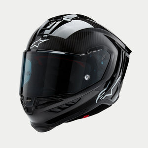 Alpinestars Supertech R10 Solid Carbon Black Helmet S Alpinestars Supertech R10 Solid Carbon Black Helmet S