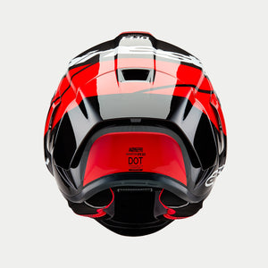 Alpinestars Supertech R10 Helmet - Element - Carbon/Red/White