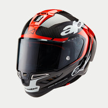 Load image into Gallery viewer, Alpinestars Supertech R10 Helmet - Element - Carbon/Red/White