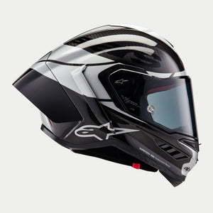 Alpinestars Supertech R10 Helmet - Element - Carbon/Silver/Black