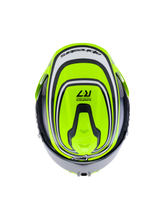 Load image into Gallery viewer, Alpinestars S-R7 Zeal Helmet ECE06/DOT - Yellow Fluo/Black/White Glossy