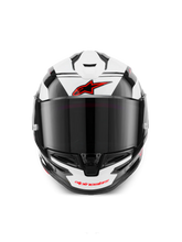 Load image into Gallery viewer, Alpinestars S-R7 A-Core Helmet ECE06/DOT - Black/White/Red Glossy