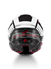 Load image into Gallery viewer, Alpinestars S-R7 A-Core Helmet ECE06/DOT - Black/White/Red Glossy