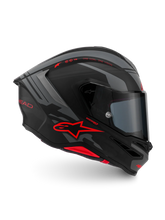 Load image into Gallery viewer, Alpinestars S-R7 A-Core Helmet ECE06/DOT - Black/Gray/Red Matte