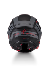 Load image into Gallery viewer, Alpinestars S-R7 A-Core Helmet ECE06/DOT - Black/Gray/Red Matte