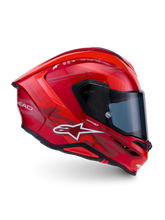 Load image into Gallery viewer, Alpinestars S-R7 A-Core Helmet ECE06/DOT - Red/White Glossy