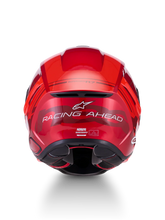 Load image into Gallery viewer, Alpinestars S-R7 A-Core Helmet ECE06/DOT - Red/White Glossy