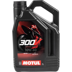 Motul 300V Factory Line Road Racing Synthetic 4T Engine Oil 10W-40 4L
