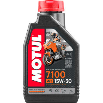 Motul 7100 Synthetic 4T Engine Oil 15W-50 1L