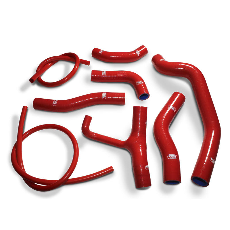 Samco Sport 8 Piece Silicone Radiator Coolant Hose Kit Ducati Hypermotard 950 / 950 SP 2019-2020