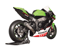Load image into Gallery viewer, Spark 2016+ Kawasaki ZX-10R &quot;Grid-O&quot; Titanium Full Exhaust System (WSBK Evolution)