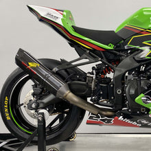 Load image into Gallery viewer, Graves Motorsports WORKS2 Kawasaki ZX-4RR Carbon Full Exhaust System