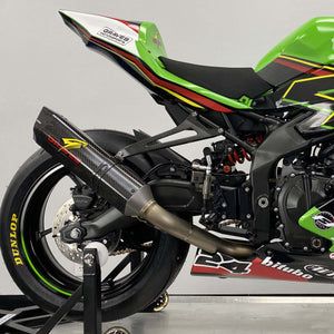 Graves Motorsports WORKS2 Kawasaki ZX-4RR Carbon Full Exhaust System