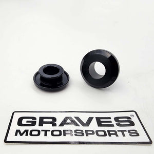 Graves Motorsports WORKS Kawasaki ZX-4RR Front Wheel Captive Spacers Kit