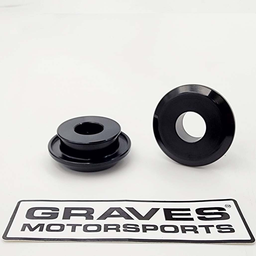 Graves Motorsports WORKS Kawasaki ZX-4RR Rear Wheel Captive Spacers Kit