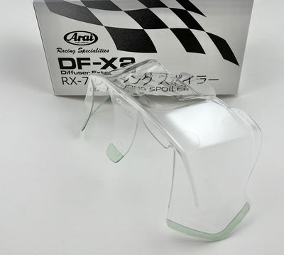 Arai DF-X2 DIFFUSER EXTENSION-2, CLEAR