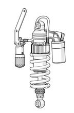 Load image into Gallery viewer, Ohlins STX 46 Rear Shock - 23+ Kawasaki ZX-4RR - KA250