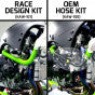Samco Sport 3 Piece Race Design Silicone Radiator Coolant Hose Kit Kawasaki ZX 10R / RR 2021