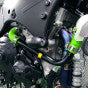 Samco Sport 5 Piece OEM Replacement Silicone Radiator Coolant Hose Kit Kawasaki ZX 10R / RR 2021