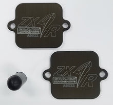 Load image into Gallery viewer, Graves Motorsports Kawasaki Ninja ZX4-RR / ZX6-R / ZX-10R Smog Block Off Plates