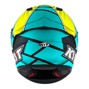 KYT NF-R Xavi Fores 2021 Replica Original Matte Yellow/Green