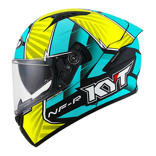 KYT NF-R Xavi Fores 2021 Replica Original Matte Yellow/Green – Pit