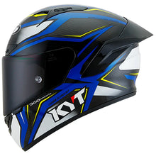 Load image into Gallery viewer, KYT NZ-Race Carbon Stride Blue/White