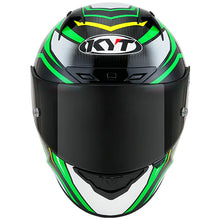 Load image into Gallery viewer, KYT NZ-Race Carbon Stride Green Fluo