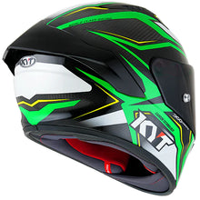 Load image into Gallery viewer, KYT NZ-Race Carbon Stride Green Fluo